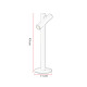 Lampe de table LED moderne aluminium dimmable Kabyle