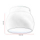 Spot plafond moderne aluminium rond Kasuri