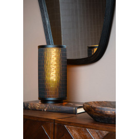 Lampe de table scandinave bambou karo