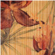 Plafonnier rétro bambou floral Nakka