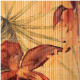 Lampe de table rétro bambou floral Nakka
