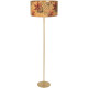 Lampadaire rétro bambou floral Nakka