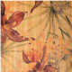 Lampadaire rétro bambou floral Nakka