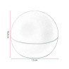 Lampe de table moderne LED aluminium boule Choby