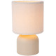 Lampe de table vintage coton Paloma