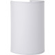 Applique contemporaine ronde coton blanc Carolane