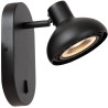 Lampe de chevet moderne acier Kiano