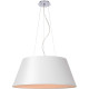 Suspension contemporaine coton blanc Alrick