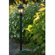 Lampadaire vintage aluminium noir Edinson