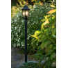 Lampadaire vintage aluminium noir Edinson