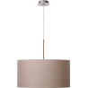 Suspension contemporaine métal et coton taupe Judith