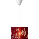 Suspension contemporaine coton bordeaux London