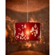 Suspension contemporaine coton bordeaux London