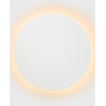 Applique moderne aluminium blanc LED Ø25 cm Oïhana