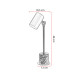 Lampe de bureau vintage motif marbre Eleganzia