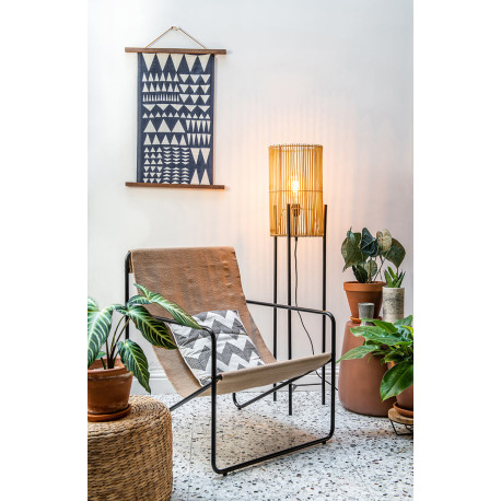 Lampadaire design salon Ø 30 cm Louna