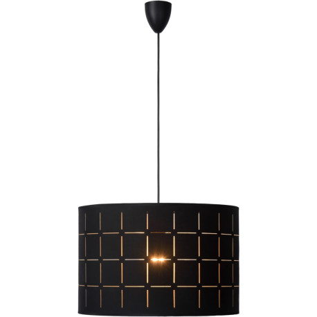 Suspension design coton noir Linea