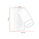 Spot mural extérieur design 1 lampe Basile