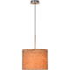 Suspension contemporaine en lin imprimé John