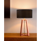 Lampe de table design en acier effet cuivre Aubade