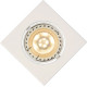 Spot design encastrable carré blanc Liana