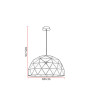 Suspension design 3xE27 Arona
