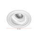 Spot encastrable rond 1 lampe inclinable Embie