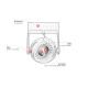 Spot plafond orientableLED dimmable Griffin