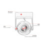 Spot plafond orientableLED dimmable Griffin