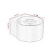 Spot mural salle de bain LED Raye
