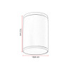 Spot plafond extérieur rond design Bix