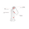 Spot de jardin extérieur LED design Tatu