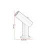 Spot de jardin extérieur LED design Tatu