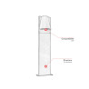 Borne extérieure design Lia