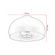 Plafonnier rond rétro Ø 38 cm Shayara