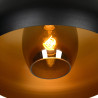 Plafonnier rond rétro Ø 38 cm Shayara