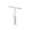 Lampe sur rail moderne intérieur Enzo