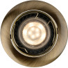 Spot design encastrable rond bronze Mondor