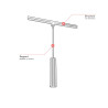 Lampe sur rail moderne intérieur Enzo