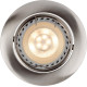 Spot design encastrable rond chrome Mondor