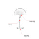Lampe de table moderne intérieur Mohammed