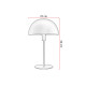 Lampe de table moderne intérieur Mohammed