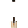 Suspension moderne métal et verre Sweden