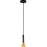 Suspension design noir et or Signal