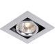 Spot carré design aluminium mat Olli