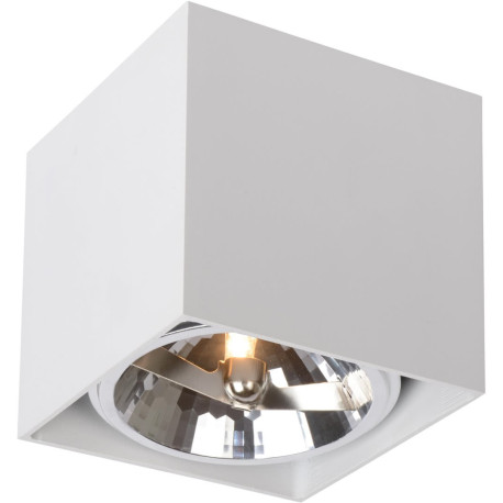 Spot design cube blanc Paoline