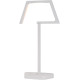 Lampe de table design led en aluminium blanc Matra