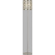 Lampadaire chic métal et verre dimmable Bijou