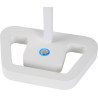 Lampe de table design led en aluminium blanc Matra