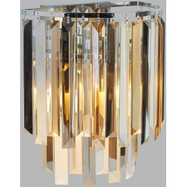Applique contemporaine verre et métal Clarissa